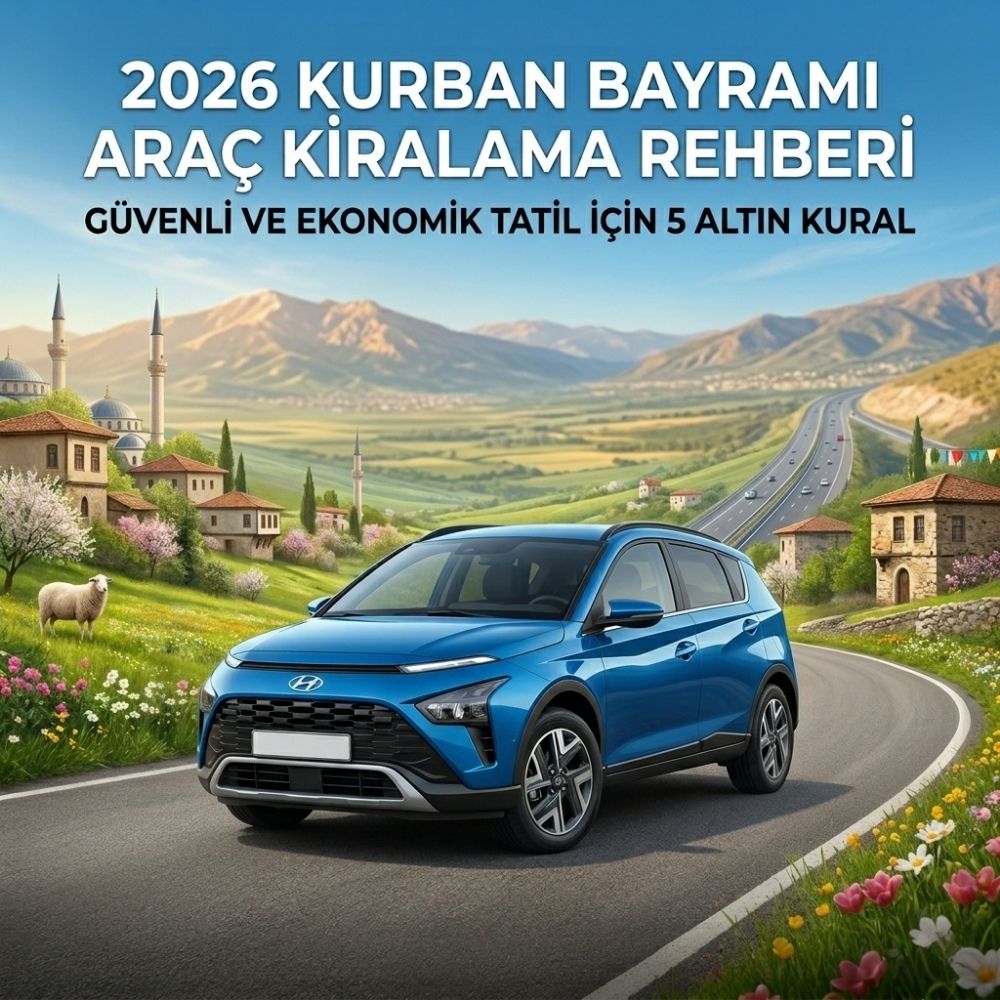 2026 Kurban Bayramı Tatilinde Araç Kiralamanın 5 Altın Kuralı