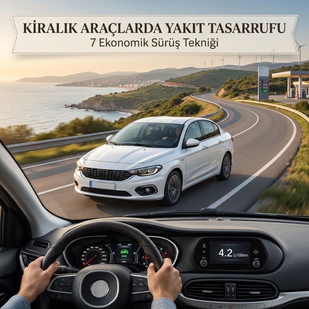 Kiralık Araçlarda Yakıt Tasarrufu Sağlayan 7 Ekonomik Sürüş Tekniği
