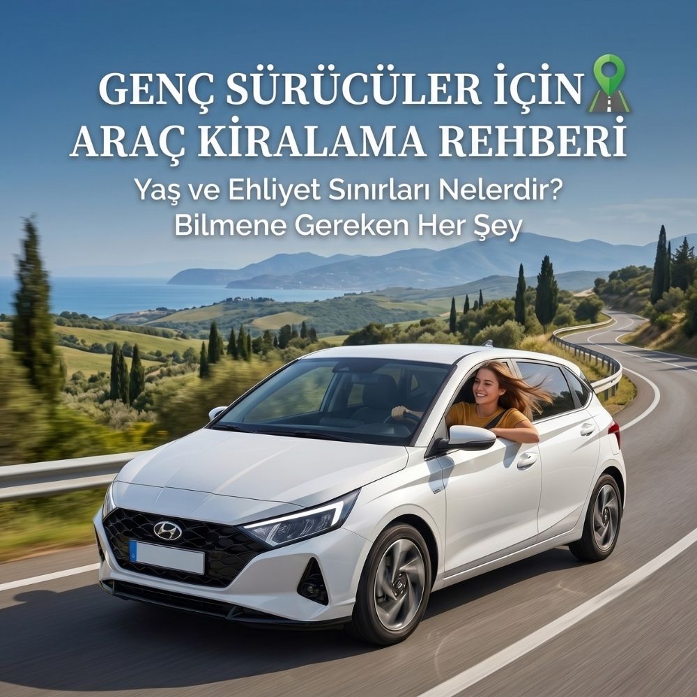 Genç Sürücüler İçin Araç Kiralama Rehberi: Yaş ve Ehliyet Sınırları Nelerdir?